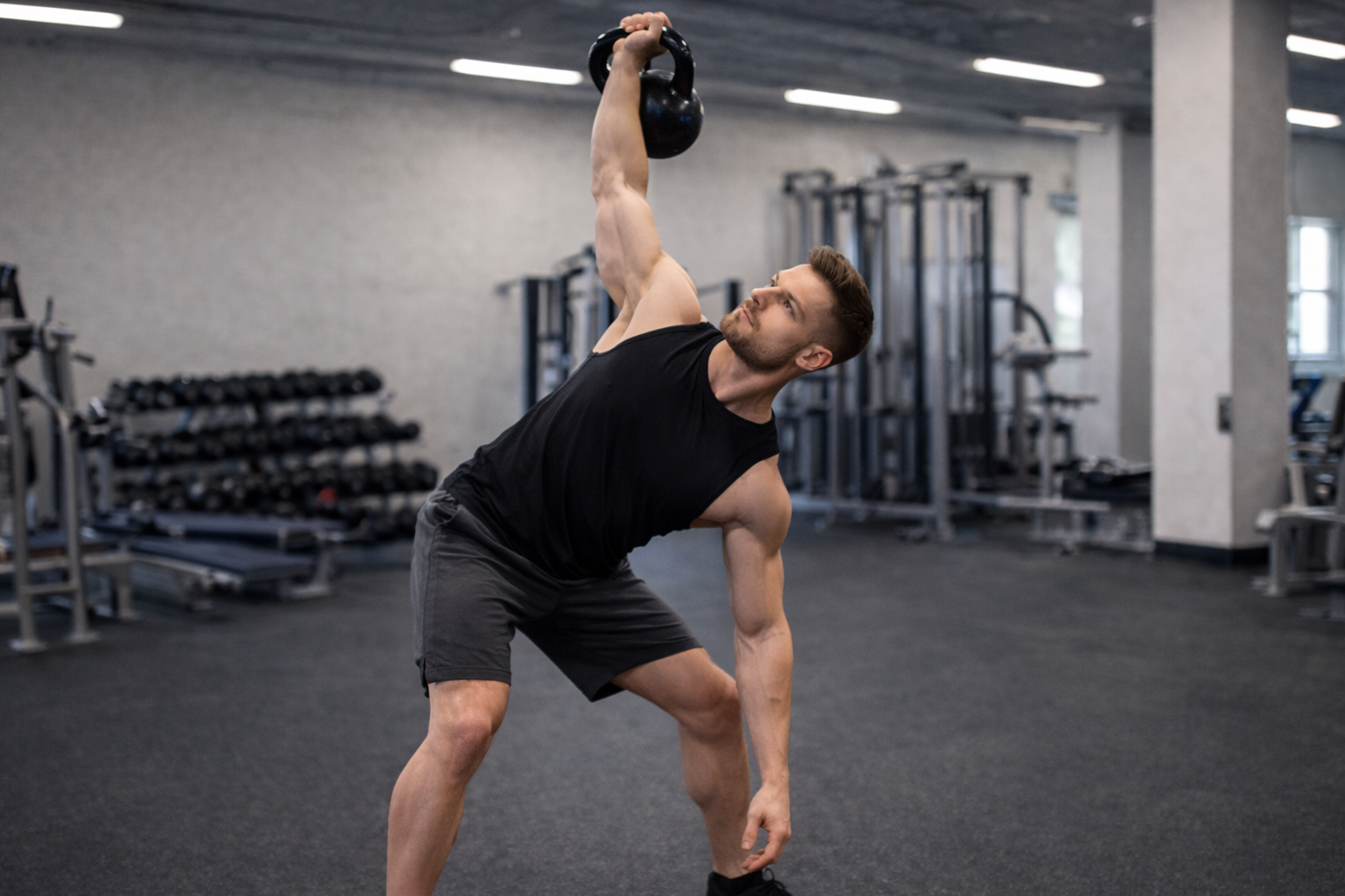 Kettlebell Windmill demonstration